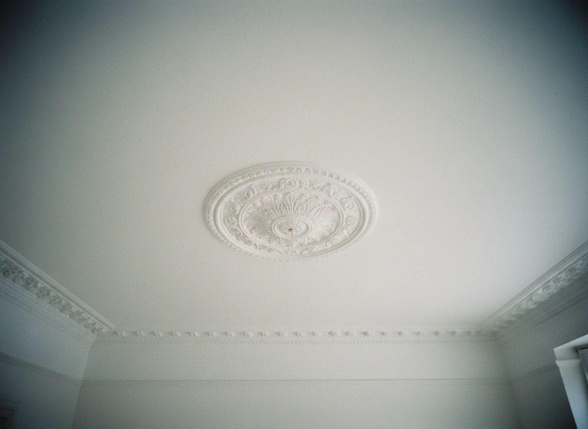 Ceiling painting in Southampton by Southampton Decorators, period property ceiling repaint