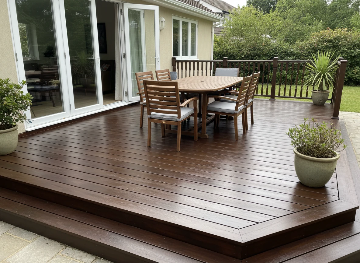 Timber deck staining and treatment in Southampton
