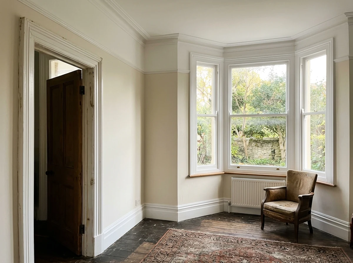Interior painting in Southampton, walls and period features by Southampton Decorators