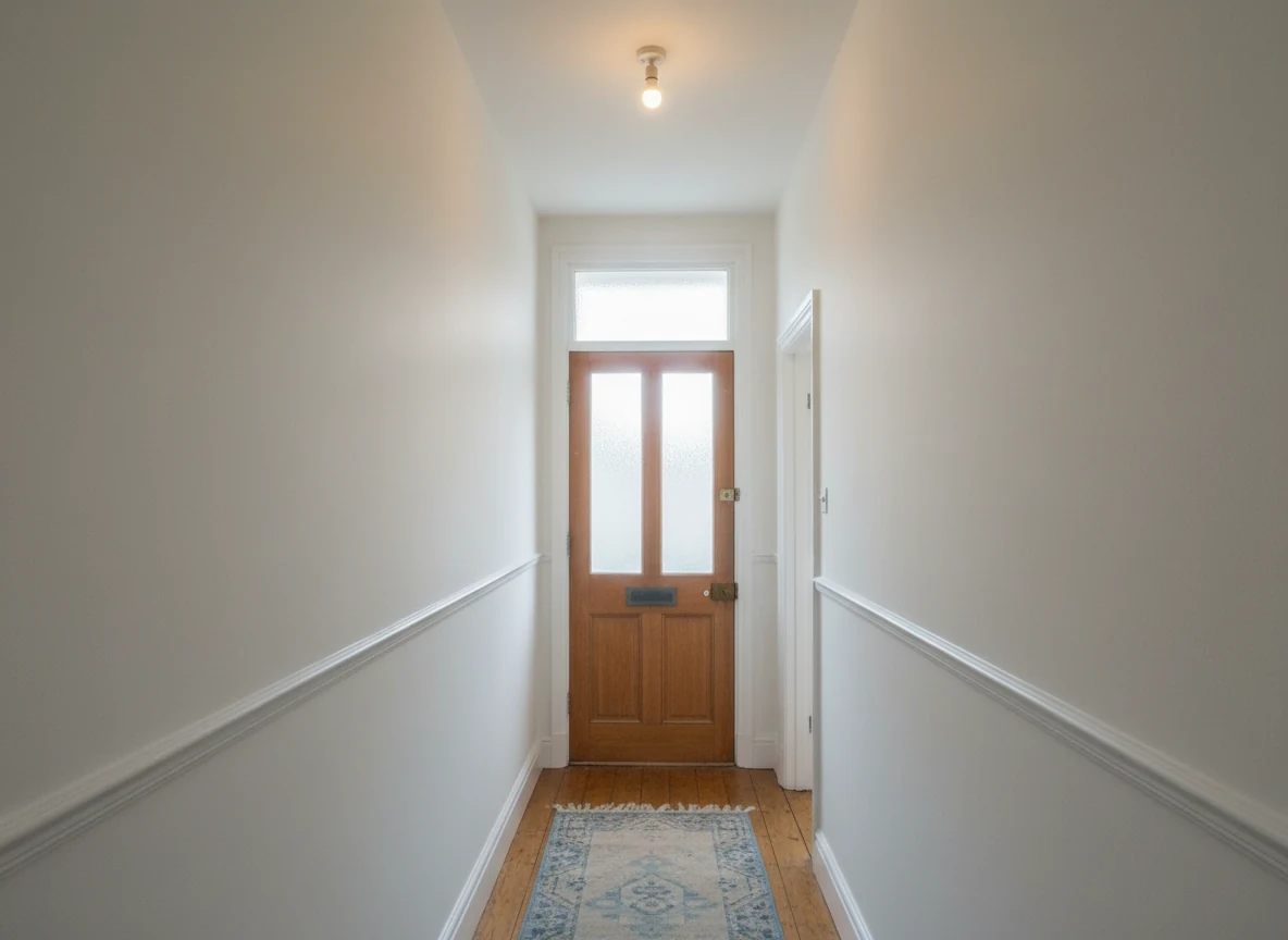 Interior wall painting and woodwork finishing in a Southampton period property