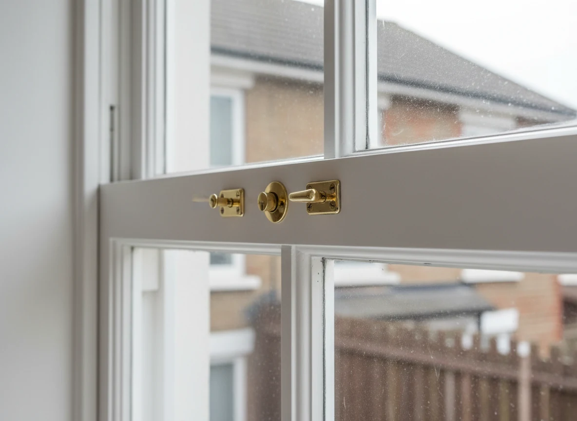 Timber sash window painting in Southampton
