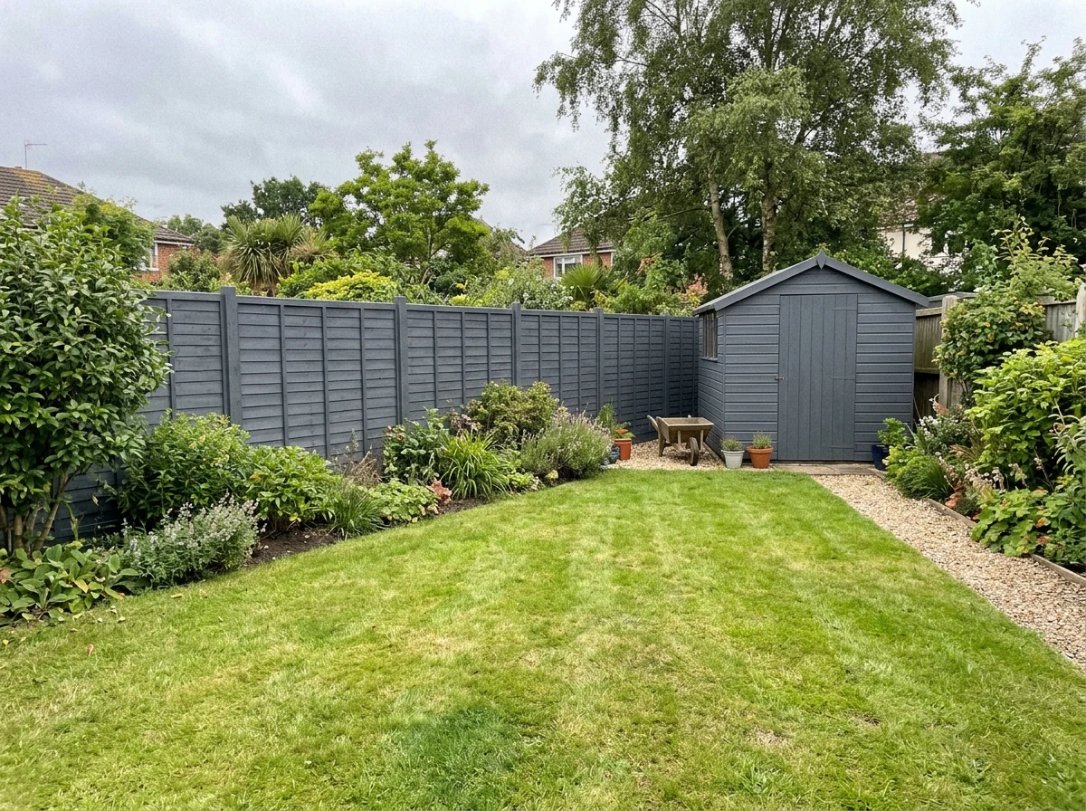 Garden shed treatment and staining in Southampton